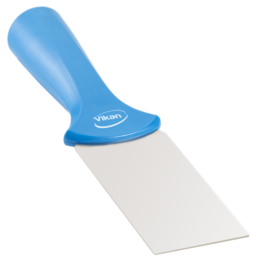 Scraper lamela inox cu filet 50 mm, albastru - Vikan