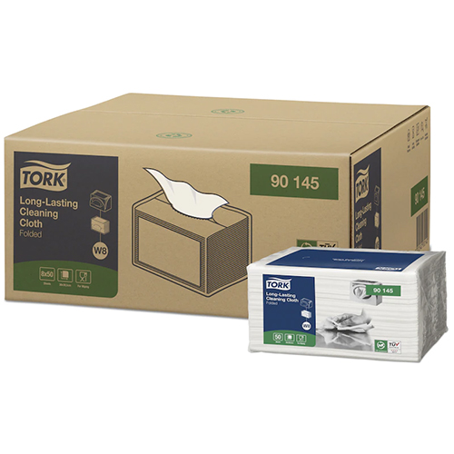 Lavete multifunctionale pliate pentru utilizare indelungata Long-Lasting - Tork
