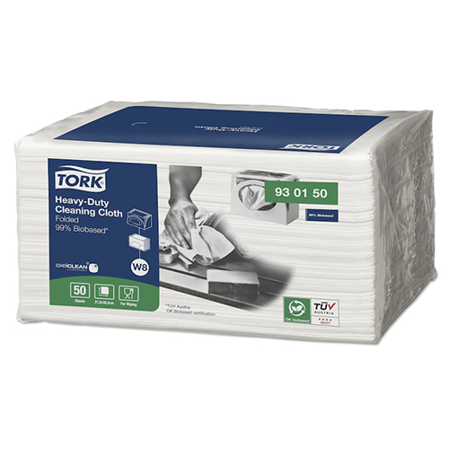 Lavete multifunctionale pliate pentru stergeri diverse Heavy-Duty 99% Biobased - Tork 