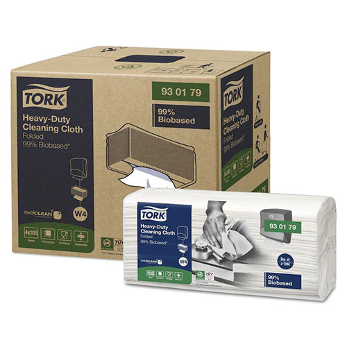 Lavete multifunctionale pliate pentru stergeri diverse Heavy-Duty 99% Biobased (W4) - Tork