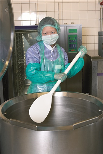 Spatula Ø31 mm, 1190 mm, alba - Vikan 