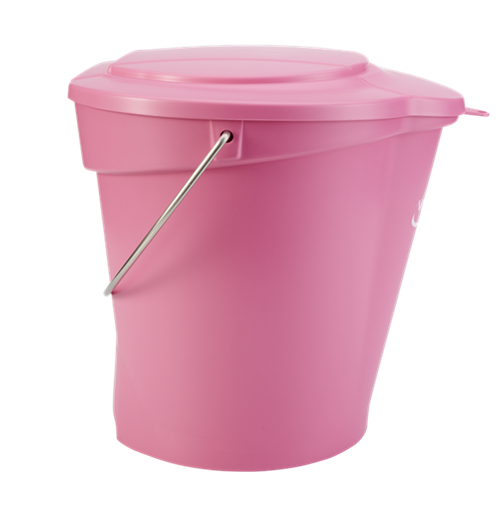 Galeata Hygiene 12 L, roz - Vikan roz