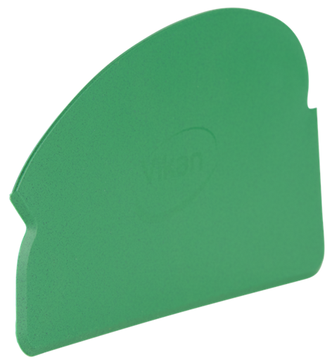 Scraper flexibil 165 mm, metal detectabil, verde - Vikan verde