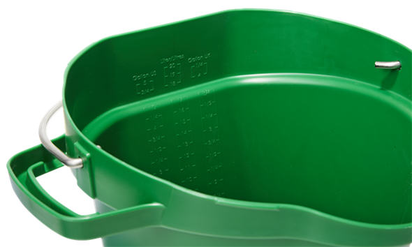 Galeata Hygiene 20 L, verde - Vikan verde