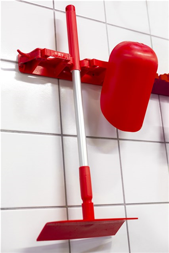 Suport perete 4 - 6 produse 395 mm, Vikan, maro