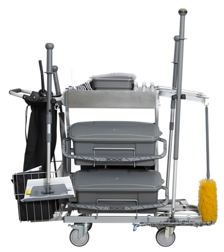 Sistem de curatenie pentru grupuri sanitare, 40 cm - Vikan 
