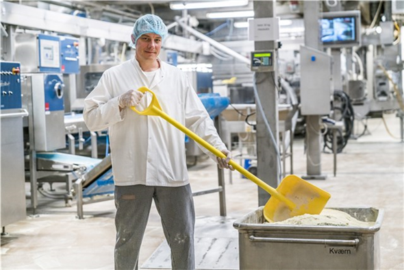 Lopata ergonomica 1310 mm, Vikan, albastru