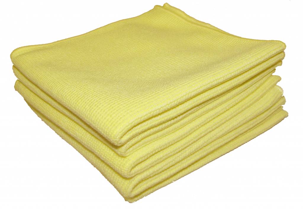 Laveta Tricot Luxe albastra - DeWitte galben 