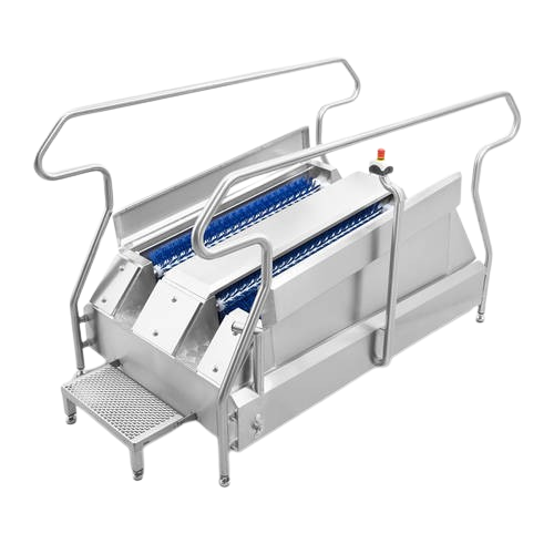 Statie igienizare incaltaminte Boot-Star II, inox - Mohn