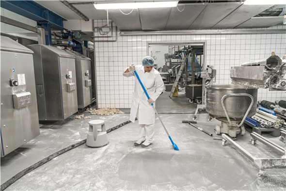 Maner aluminiu Ø31 mm,1510 mm, verde - Vikan