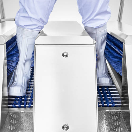 Statie igienizare incaltaminte Boot-Star II, inox - Mohn 