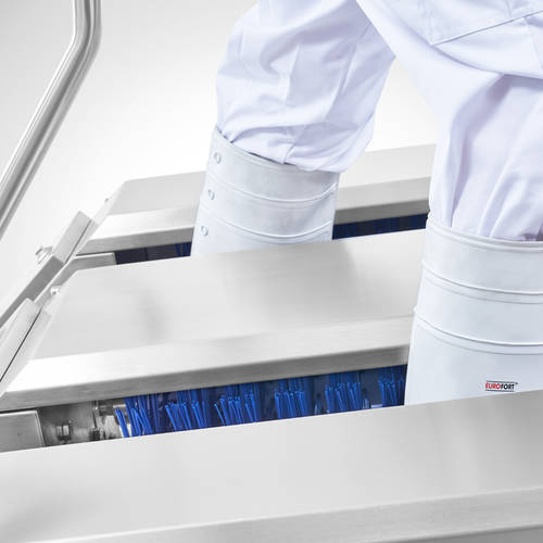 Statie igienizare incaltaminte Boot-Star II, inox - Mohn 