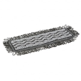 Mop Damp 42, 25 cm, gri inchis - Vikan