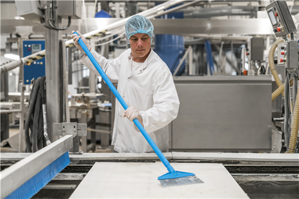 Maner Ultra Hygienic Ø32 mm,1300 mm, roz - Vikan roz