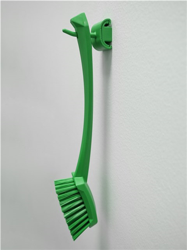Suport perete (carlig) Hygienic 1 produs 41,5 mm, roz - Vikan roz