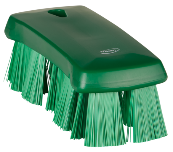 Perie UST cu peri duri 176 mm, roz - Vikan verde 