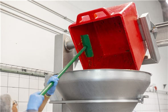 Spatula Push-Pull, 270 mm, Vikan, albastru