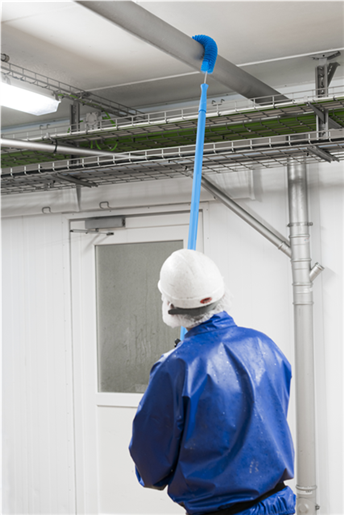 Maner Ultra Hygienic Ø32 mm,1300 mm, roz - Vikan roz