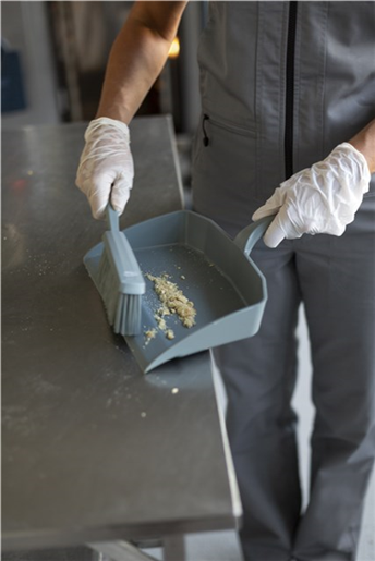 Perie cu peri moi, 330 mm, Vikan, albastru