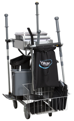 Sistem de curatenie pentru grupuri sanitare, 60 cm - Vikan