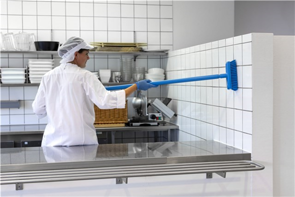 Maner Ultra Hygienic Ø32 mm,1500 mm, roz - Vikan verde