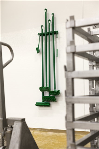 Suport perete 4 - 6 produse 395 mm, Vikan, maro