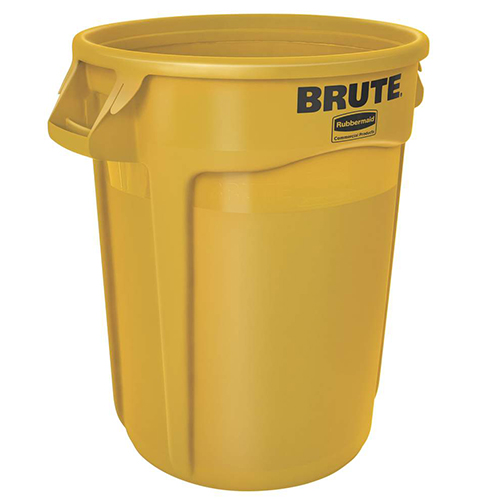 Container Brute cu canale de ventilare 121.1 L, albastru - Rubbermaid galben 