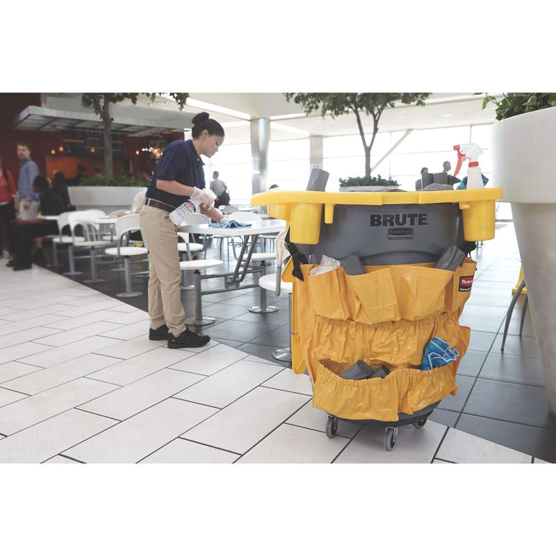 Container Brute cu canale de ventilare 121.1 L, albastru - Rubbermaid albastru