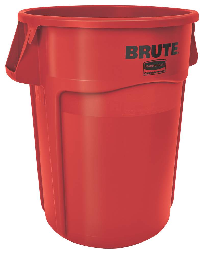 Container Brute cu canale de ventilare 166.5 L, galben - Rubbermaid rosu 