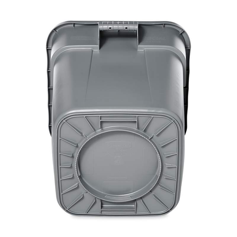 Container Brute patrat 106 L, gri - Rubbermaid gri