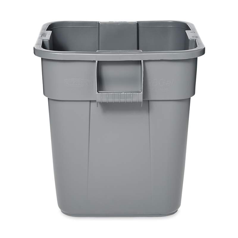 Container Brute patrat 106 L, gri - Rubbermaid gri