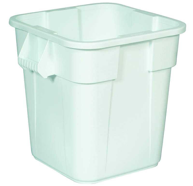 Container Brute patrat 106 L, gri - Rubbermaid
