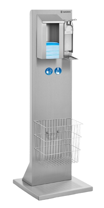 Statie dezinfectie INFS/40-160, inox - Mohn