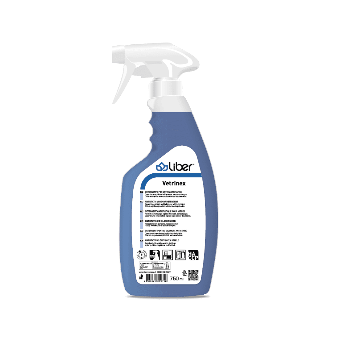 Vetrinex - Detergent pentru geamuri si suprafete vitrate - Liber
