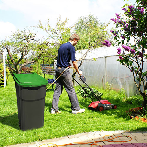 Pubela Atlas 100L, negru - Rothopro 