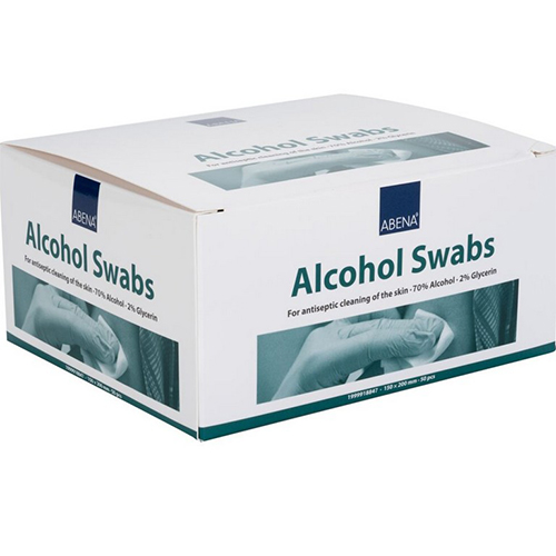 Servetele igienizante pe baza de alcool 50 buc/pac (clorhexidina) - Abena 