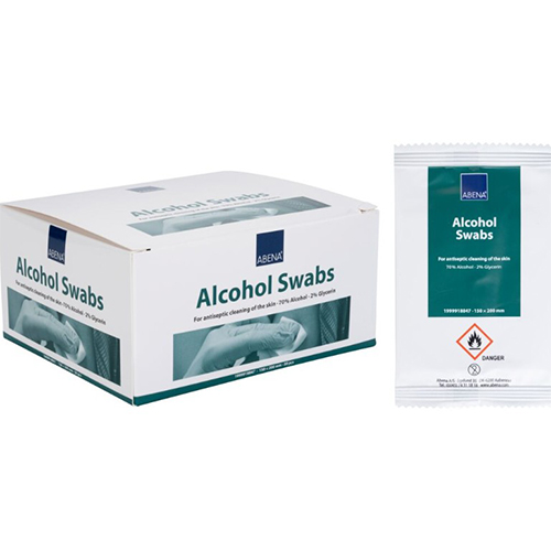 Servetele igienizante pe baza de alcool 50 buc/pac (clorhexidina) - Abena