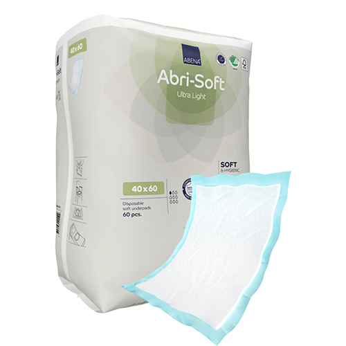 Aleze unica folosinta, 60x60 cm, Abri-Soft Ultra Light - Abena