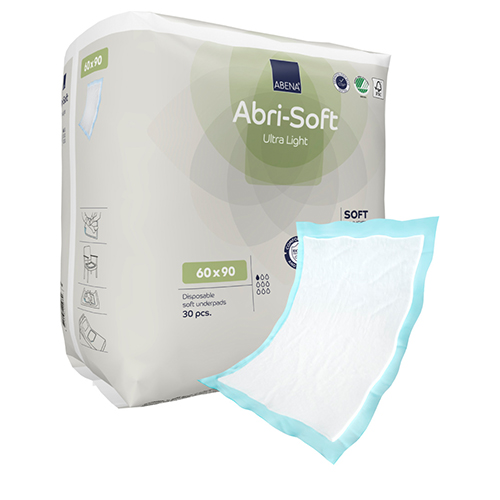 Aleze unica folosinta, 60x90 cm, Abri-Soft Ultra Light - Abena