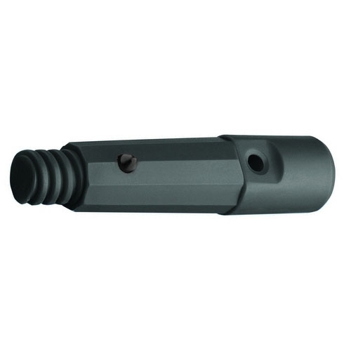 Adaptor cu buton de siguranta 