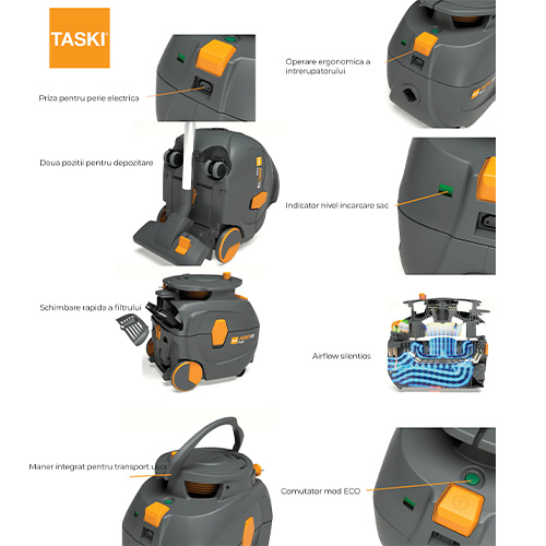 Aero 15 Plus - Aspirator uscat - Taski 