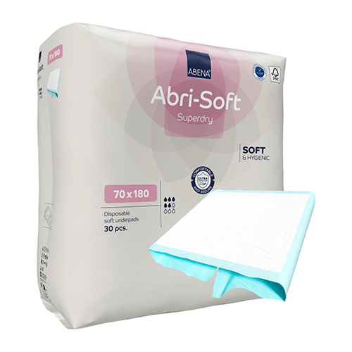 Aleze unica folosinta, 70x180 cm, Abri-Soft Superdry - Abena