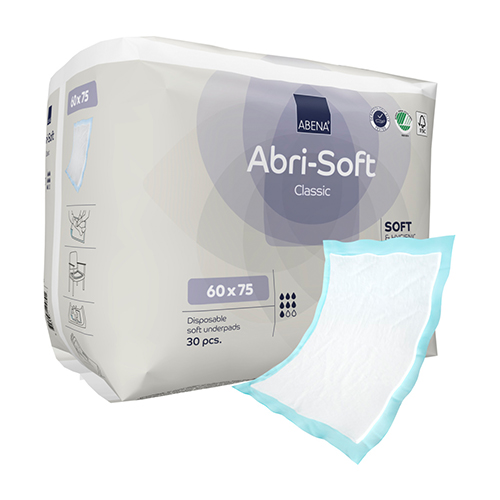 Aleze unica folosinta, 60x75 cm, Abri-Soft Classic - Abena