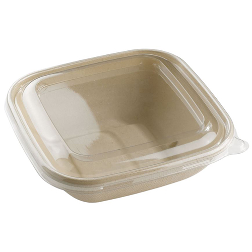 Bol rectangular biodegradabil Bagasse 750ml - Abena