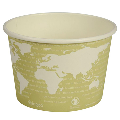Bol supa biodegradabil World Art, 7.72cm, Ø11.45cm - Abena 