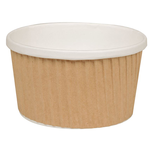 Bol supa biodegradabil Ripple Wrap Detpack 5.5cm, Ø9.8cm - Abena