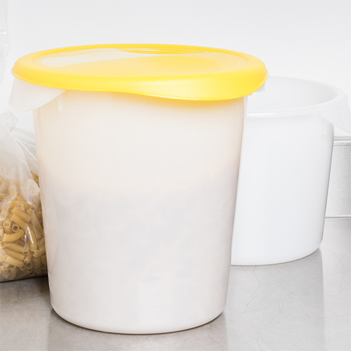 Capac rotund mediu pentru cutii depozitare 5.7 l si 7.6 l, galben - Rubbermaid galben