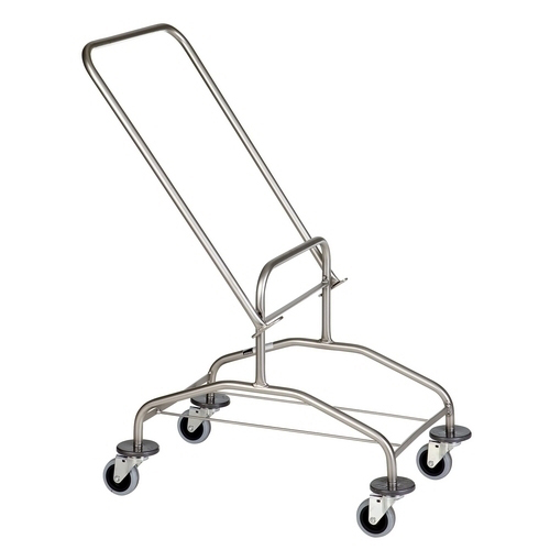 Cadru carucior Garant 2 x 17L, inox- Vermop