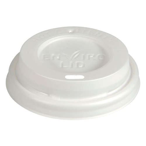 Capac biodegradabil pahar bauturi, Ø8cm, CPLA - Abena