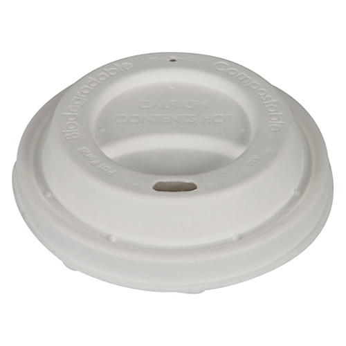 Capac biodegradabil pahar bauturi Abena Gastro, Ø9cm, Bagas - Abena